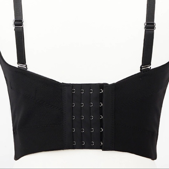 Selena look alike black embellished fringed bustier - Picture 11 of 15